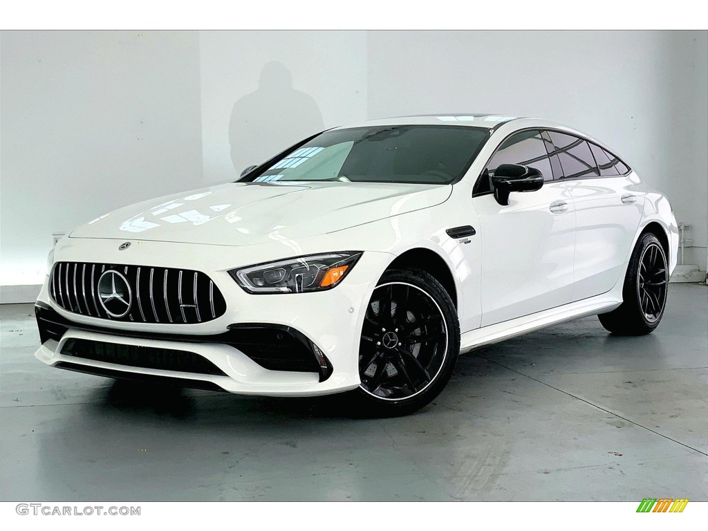 Polar White 2022 Mercedes-Benz AMG GT 43 Exterior Photo #144792868