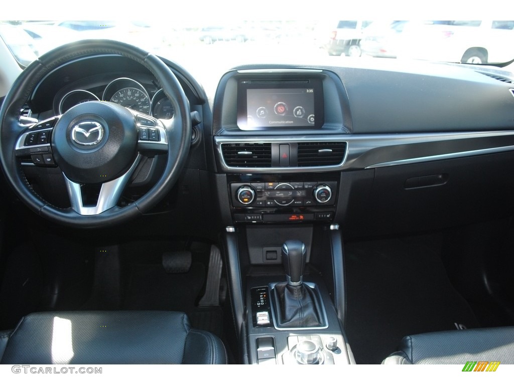 2016 CX-5 Grand Touring AWD - Meteor Gray Mica / Black photo #9