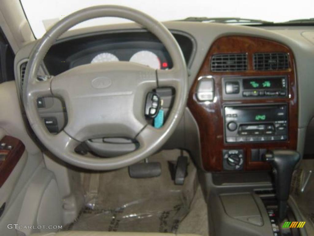 2000 QX4  - Bordeaux Red Pearl / Stone Beige photo #14