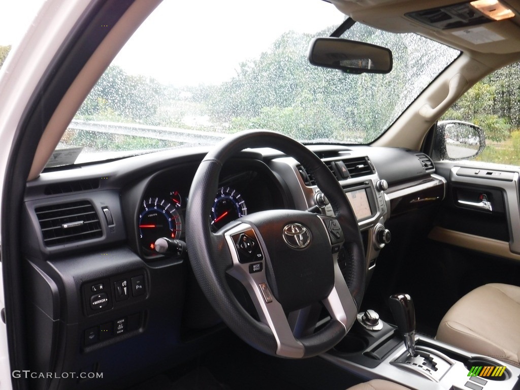 2017 4Runner Limited 4x4 - Blizzard Pearl White / Sand Beige photo #23
