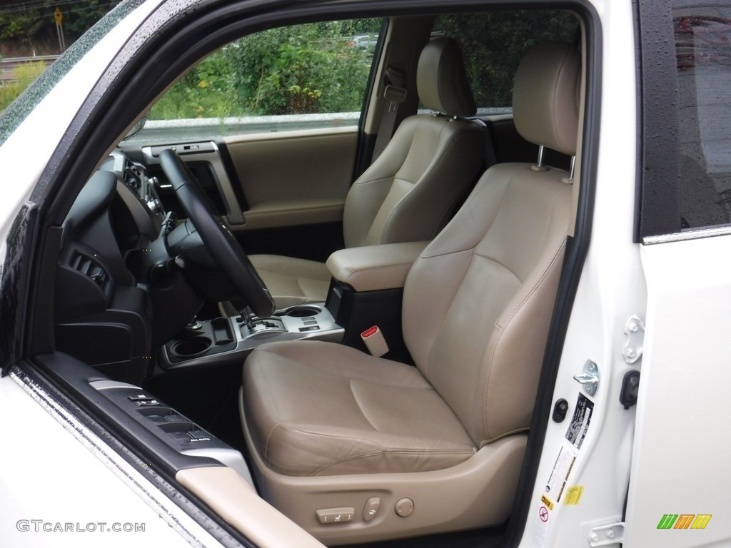 2017 4Runner Limited 4x4 - Blizzard Pearl White / Sand Beige photo #24