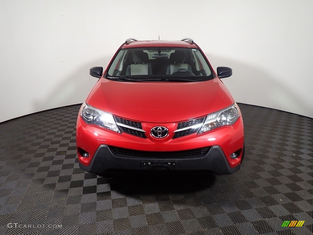 2015 RAV4 LE - Barcelona Red Metallic / Ash photo #4