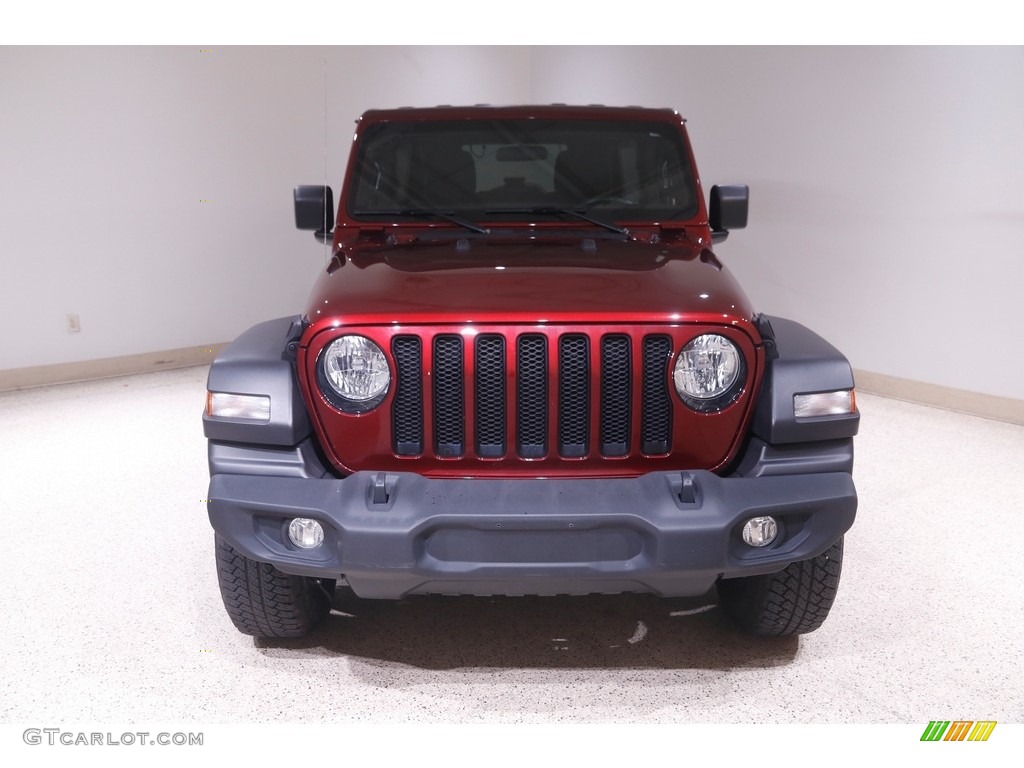 2021 Wrangler Unlimited Sport Altitude 4x4 - Snazzberry Pearl / Black photo #2