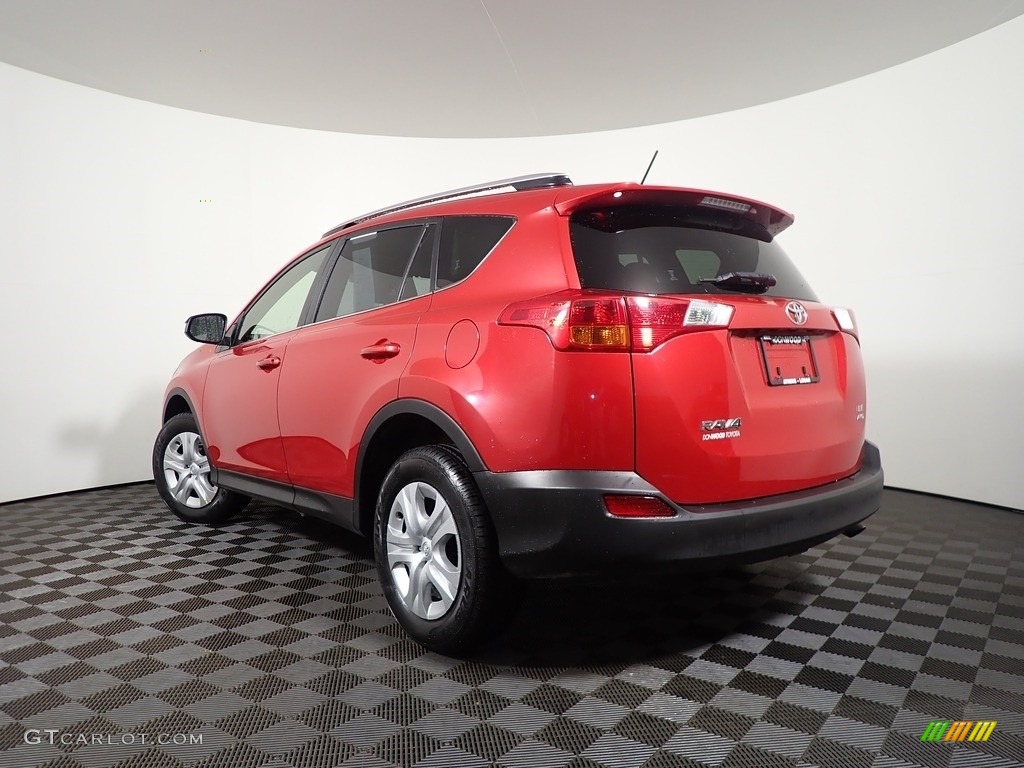 2015 RAV4 LE - Barcelona Red Metallic / Ash photo #9