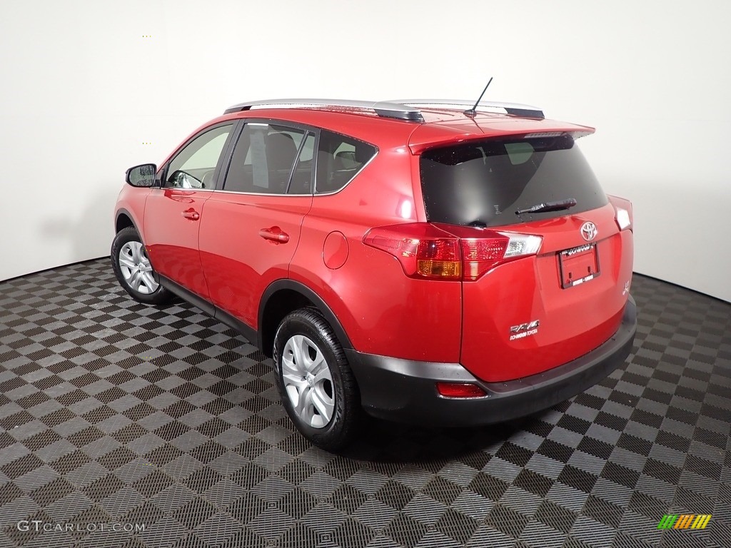 2015 RAV4 LE - Barcelona Red Metallic / Ash photo #10