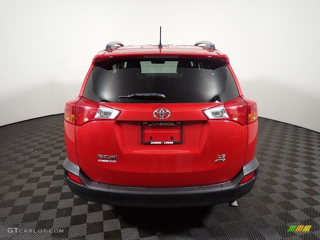 2015 RAV4 LE - Barcelona Red Metallic / Ash photo #11