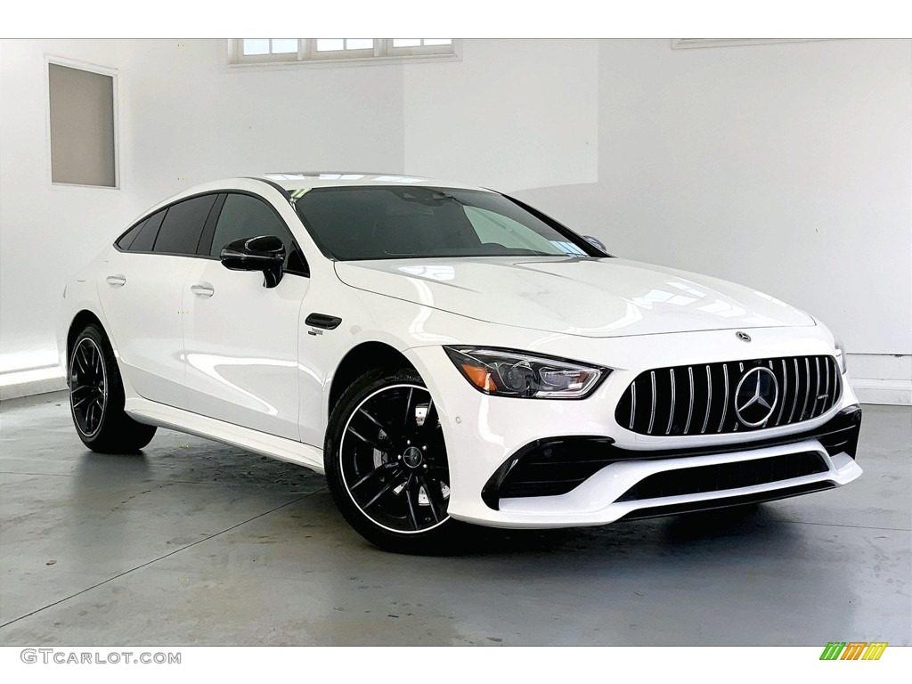 Polar White 2022 Mercedes-Benz AMG GT 43 Exterior Photo #144793405