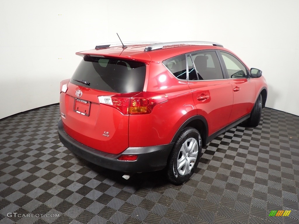 2015 RAV4 LE - Barcelona Red Metallic / Ash photo #15