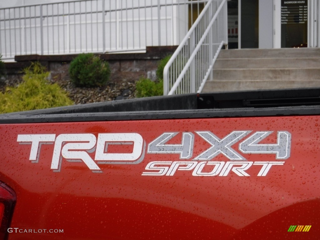 2017 Tacoma TRD Sport Double Cab 4x4 - Inferno Orange / TRD Graphite photo #11