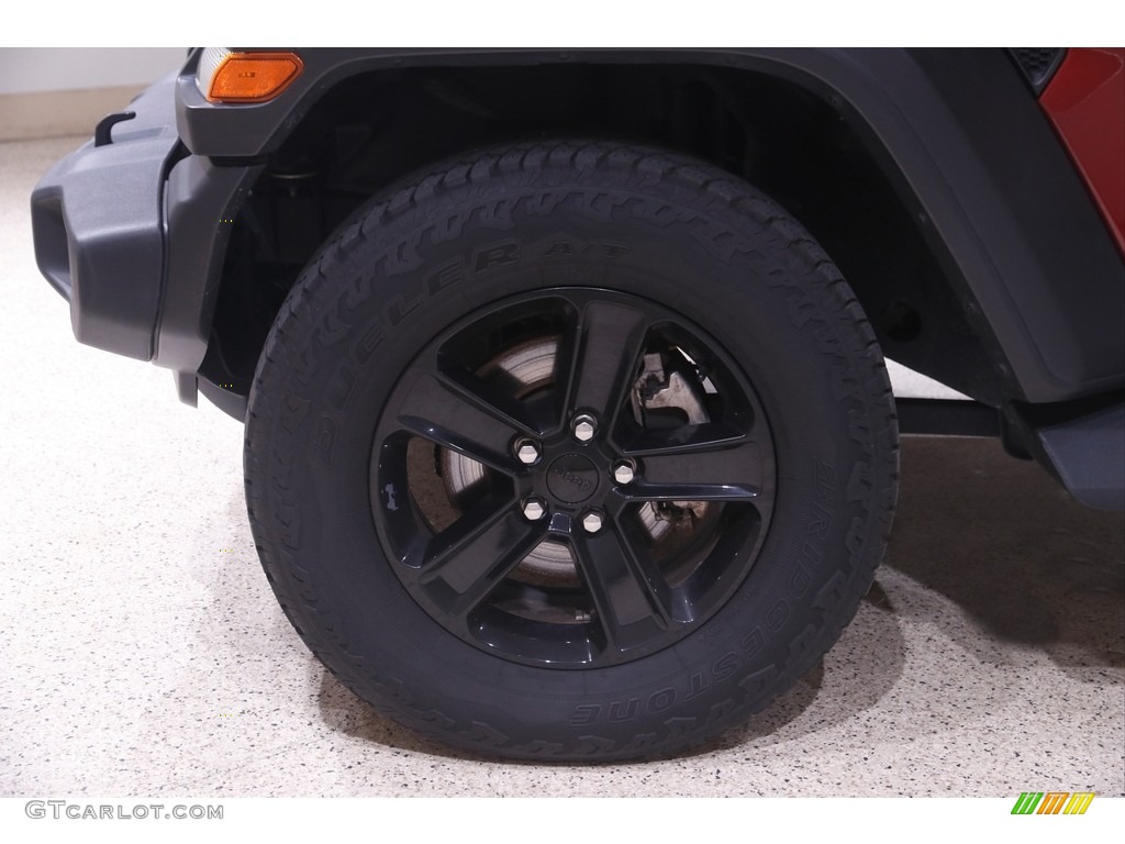 2021 Wrangler Unlimited Sport Altitude 4x4 - Snazzberry Pearl / Black photo #22