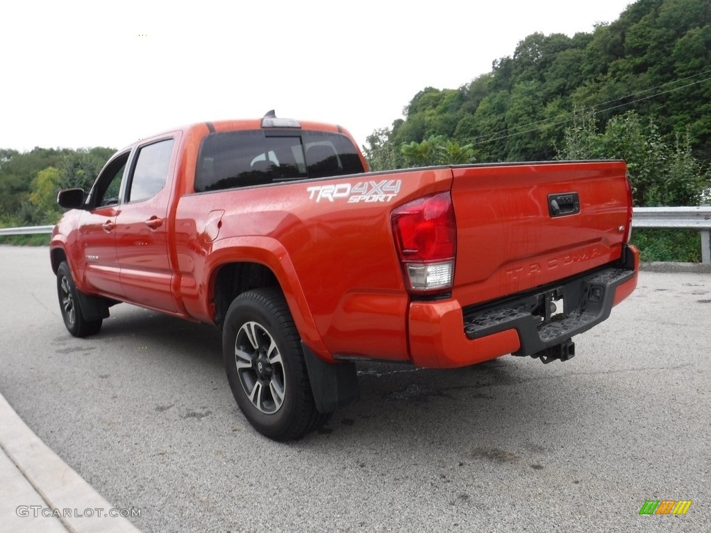 2017 Tacoma TRD Sport Double Cab 4x4 - Inferno Orange / TRD Graphite photo #15