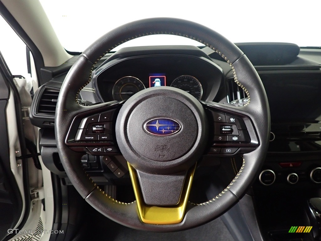 2022 Subaru Crosstrek Sport Gray Steering Wheel Photo #144794365