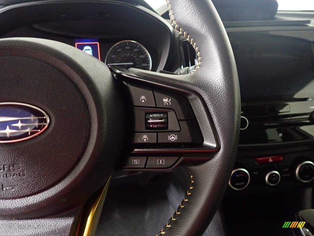 2022 Subaru Crosstrek Sport Gray Steering Wheel Photo #144794416