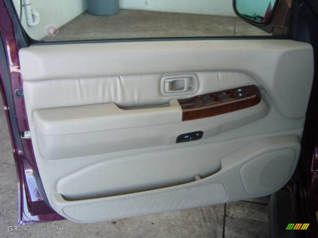 2000 QX4  - Bordeaux Red Pearl / Stone Beige photo #25