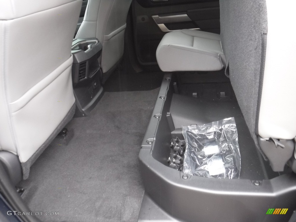 2022 Toyota Tundra TRD Sport Crew Cab 4x4 Rear Seat Photos