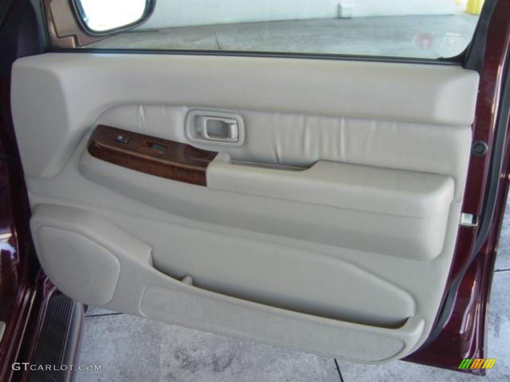 2000 QX4  - Bordeaux Red Pearl / Stone Beige photo #28