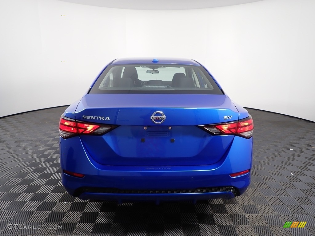 Electric Blue Metallic 2022 Nissan Sentra SV Exterior Photo #144795595