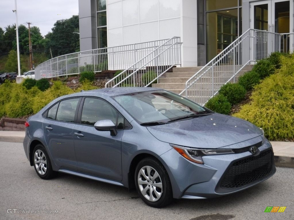 Celestite Gray Metallic 2020 Toyota Corolla LE Exterior Photo #144795919