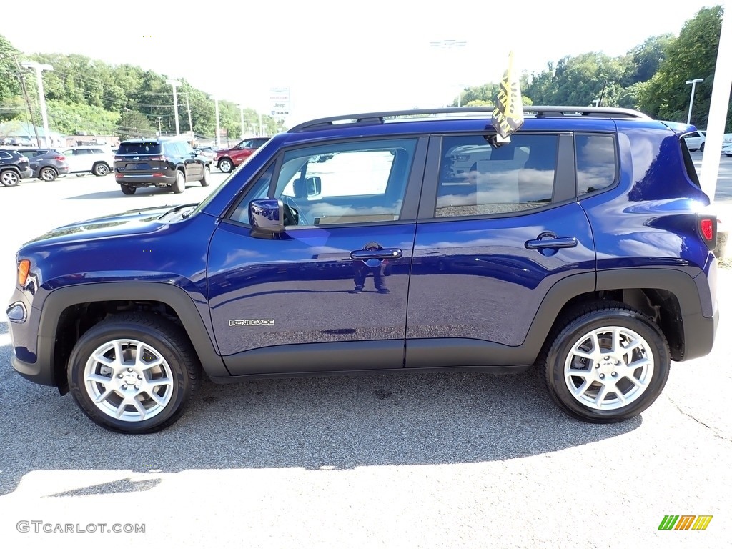 2019 Renegade Latitude 4x4 - Jetset Blue / Black/Ski Grey photo #2