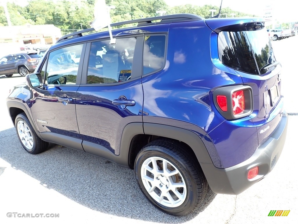 2019 Renegade Latitude 4x4 - Jetset Blue / Black/Ski Grey photo #3