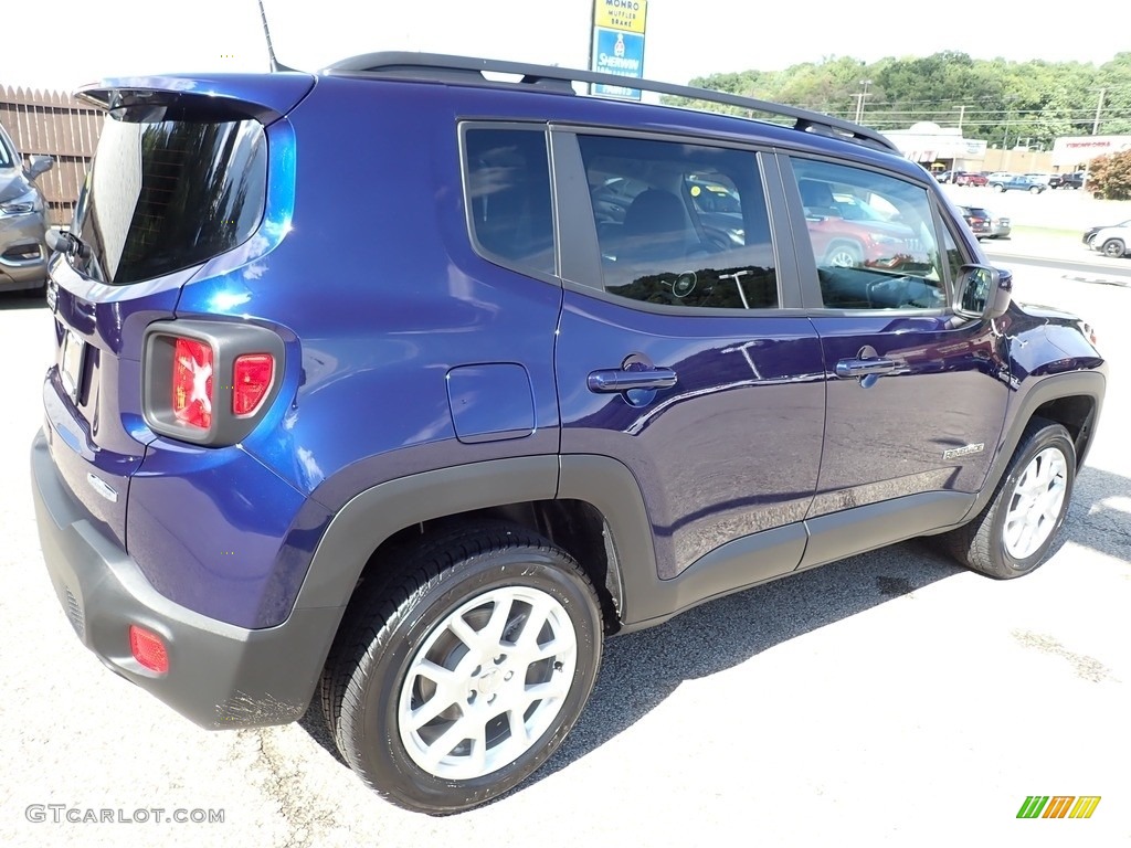 2019 Renegade Latitude 4x4 - Jetset Blue / Black/Ski Grey photo #6
