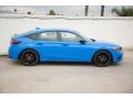 Boost Blue Metallic 2022 Honda Civic Sport Hatchback Exterior