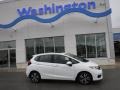 2019 Platinum White Pearl Honda Fit EX  photo #2