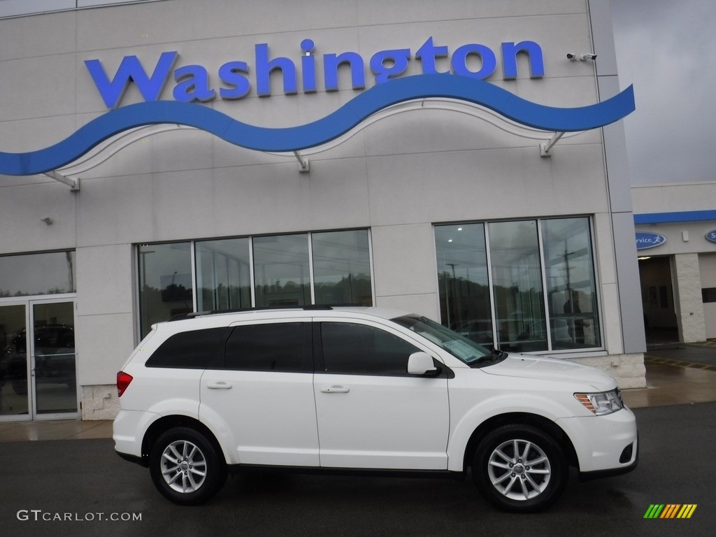 2017 Journey SXT AWD - Vice White / Black photo #2