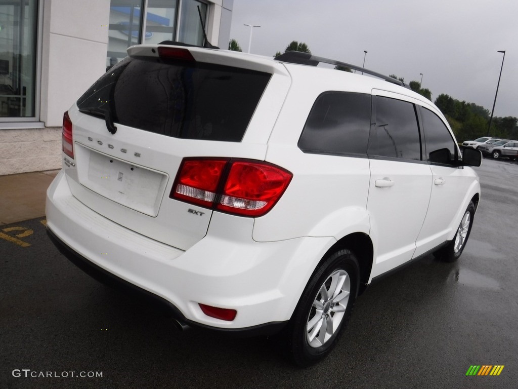 2017 Journey SXT AWD - Vice White / Black photo #9