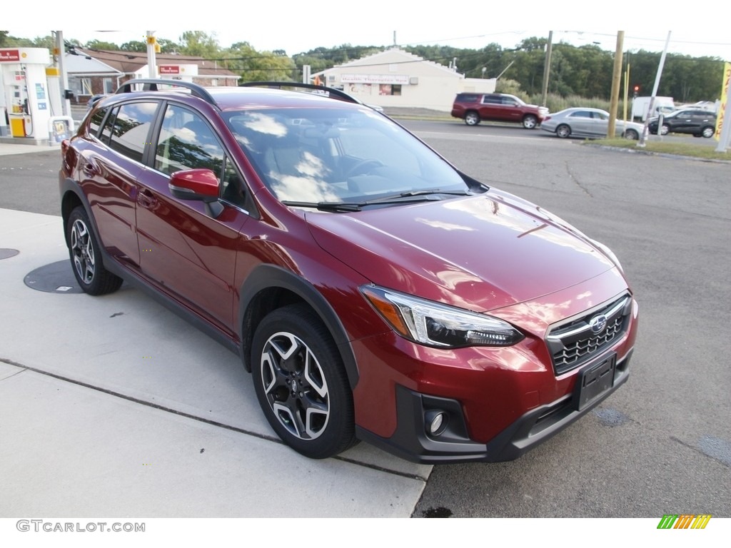 2019 Crosstrek 2.0i Limited - Venetian Red Pearl / Black photo #3