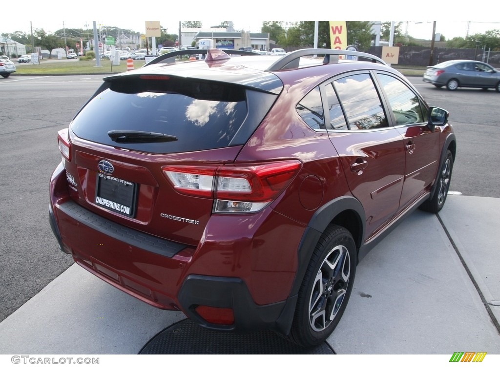 2019 Crosstrek 2.0i Limited - Venetian Red Pearl / Black photo #5