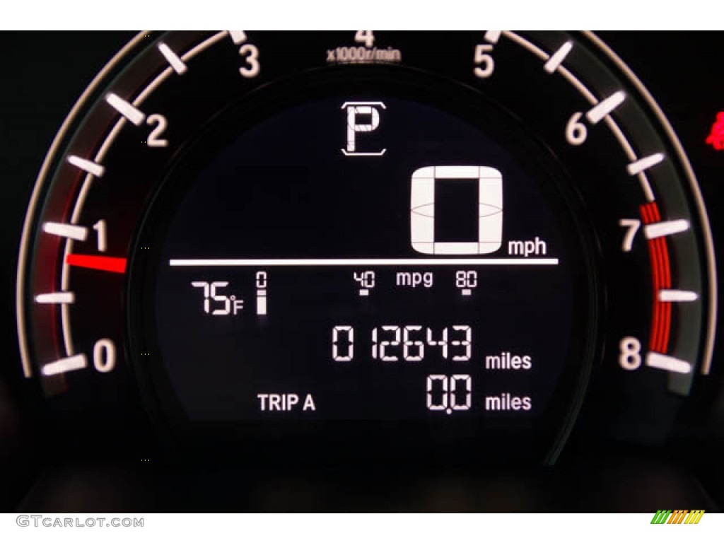 2019 CR-V LX - Platinum White Pearl / Ivory photo #6