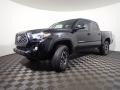 2020 Midnight Black Metallic Toyota Tacoma TRD Off Road Double Cab 4x4  photo #7