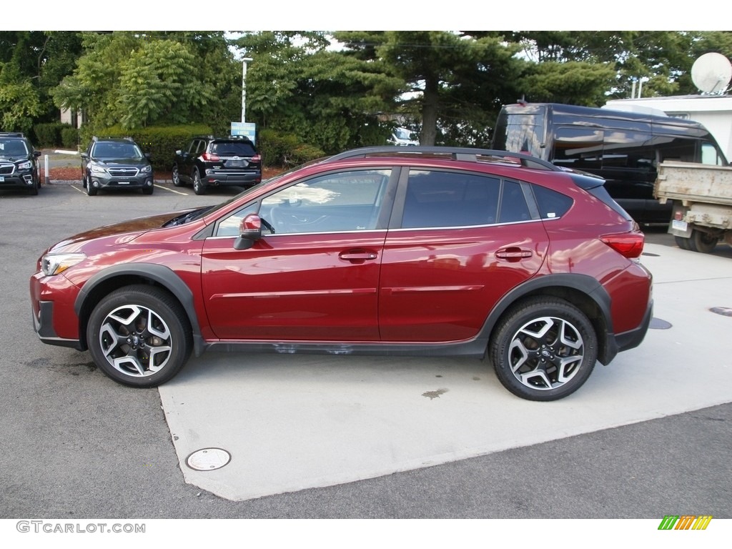 2019 Crosstrek 2.0i Limited - Venetian Red Pearl / Black photo #8