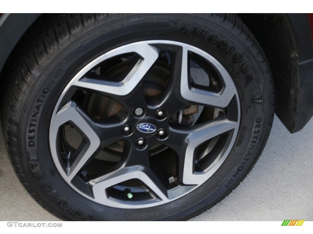 2019 Crosstrek 2.0i Limited - Venetian Red Pearl / Black photo #24