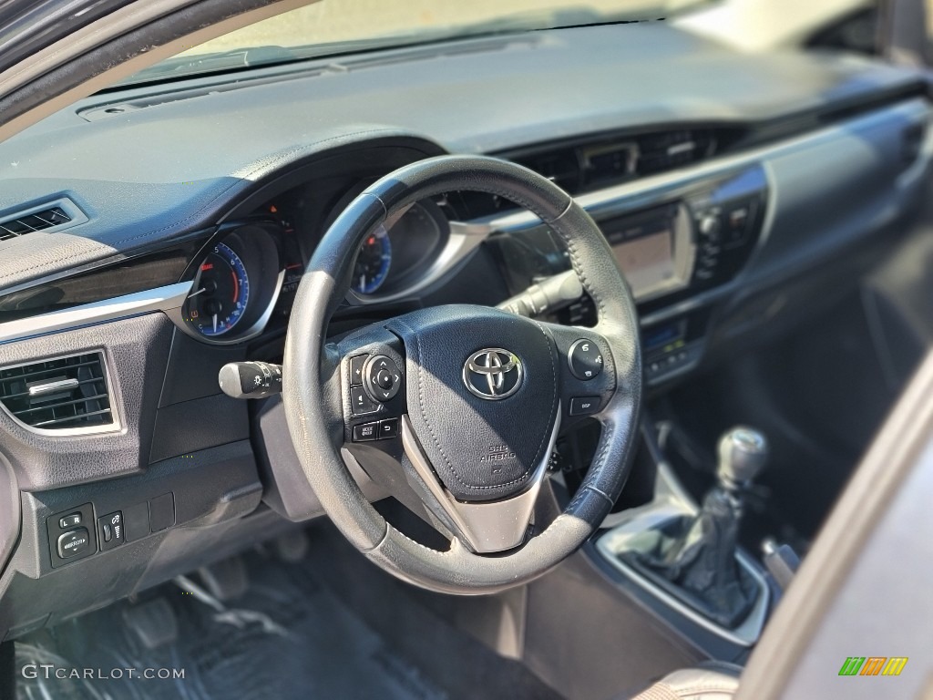 2014 Corolla S - Slate Metallic / Black photo #28
