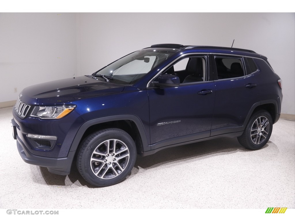 Jazz Blue Pearl 2020 Jeep Compass Latitude 4x4 Exterior Photo #144799036