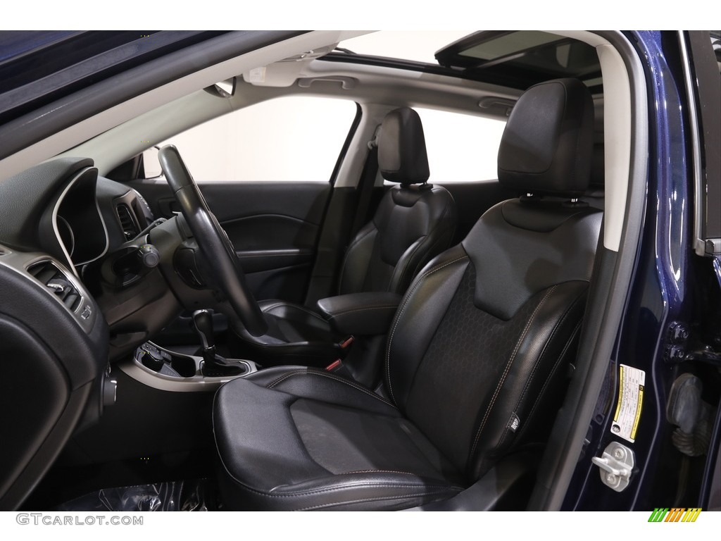 2020 Compass Latitude 4x4 - Jazz Blue Pearl / Black photo #5