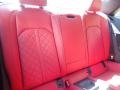 Magma Red/Gray Stitching Rear Seat Photo for 2022 Audi S5 #144799744