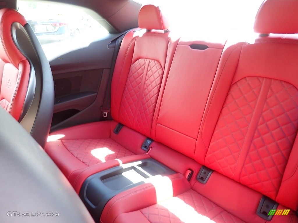Magma Red/Gray Stitching Interior 2022 Audi S5 3.0T Prestige quattro Photo #144799789