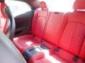 Magma Red/Gray Stitching Rear Seat Photo for 2022 Audi S5 #144799789