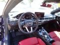 Magma Red/Gray Stitching Dashboard Photo for 2022 Audi S5 #144799816