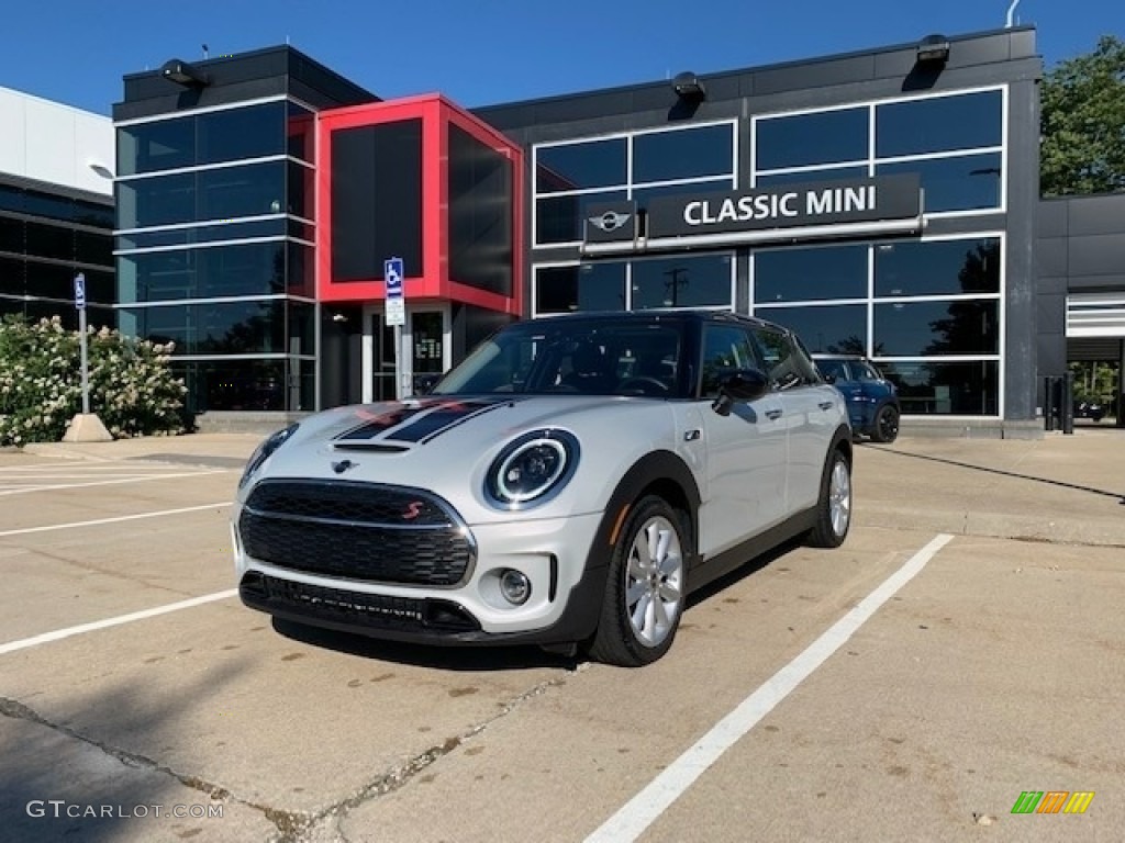 2022 Clubman Cooper S - White Silver Metallic / Black Pearl/Carbon Black photo #1
