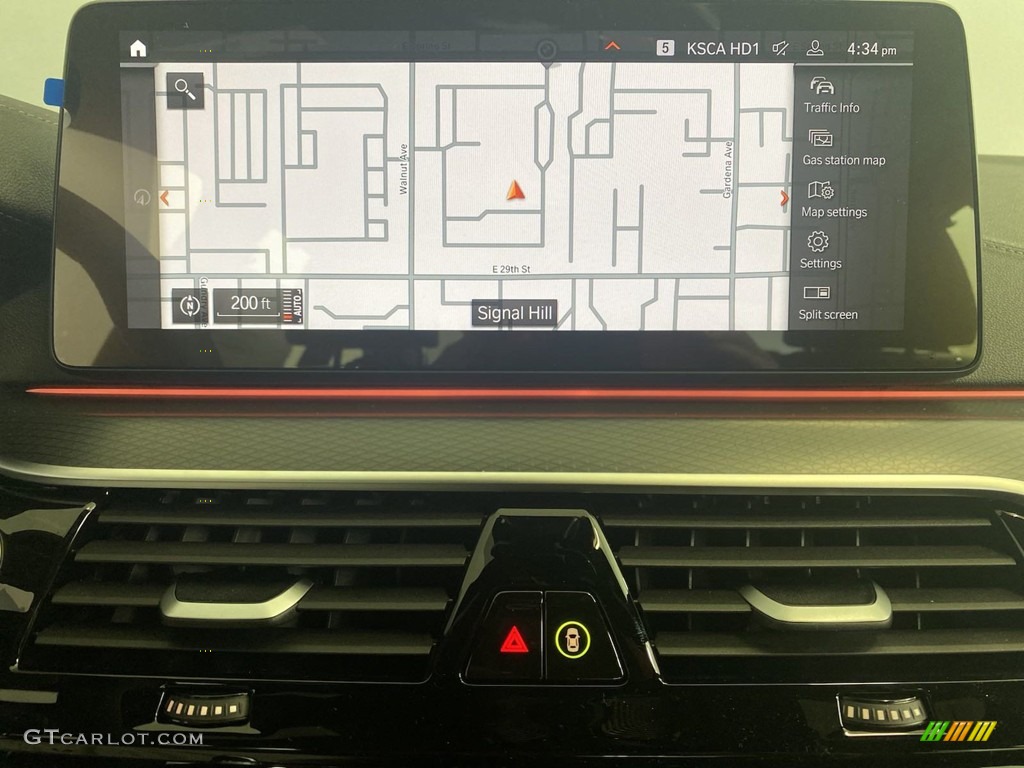 2023 BMW 5 Series M550i xDrive Sedan Navigation Photo #144800188