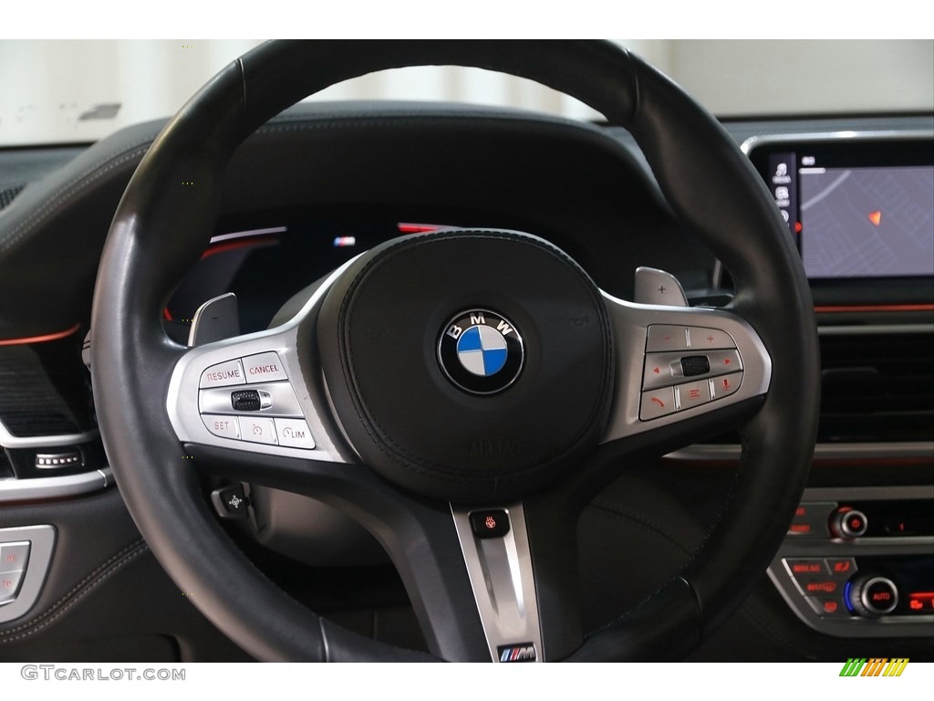 2021 BMW 7 Series 750i xDrive Sedan Steering Wheel Photos