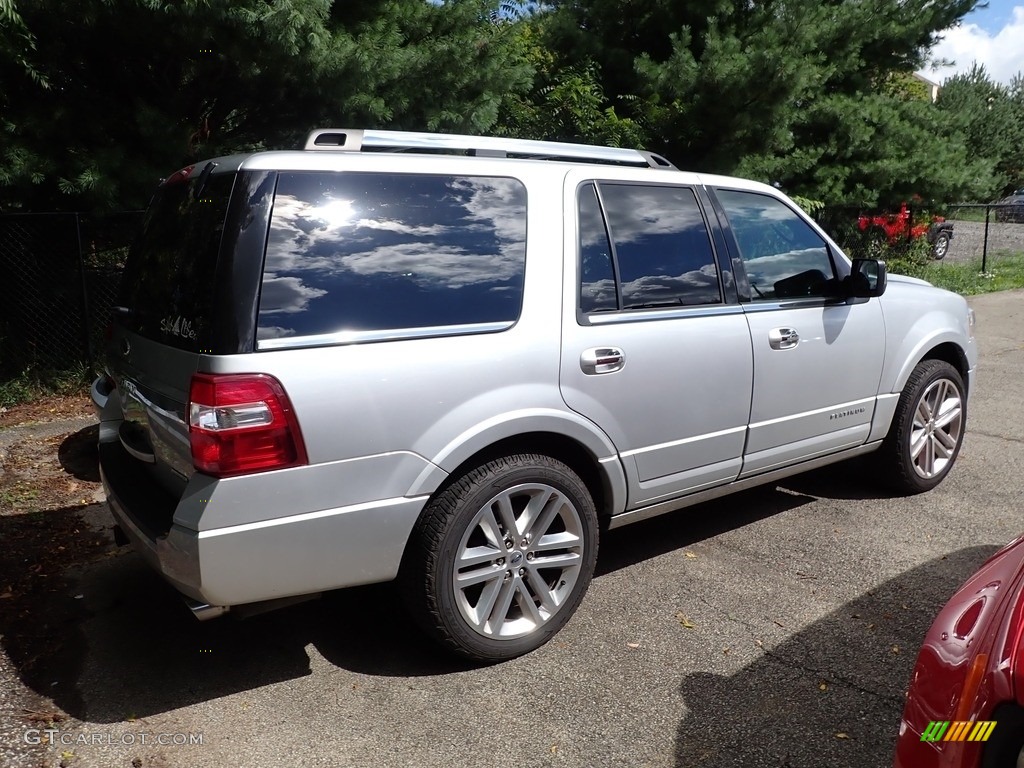 Ingot Silver Metallic 2016 Ford Expedition Platinum 4x4 Exterior Photo #144800350