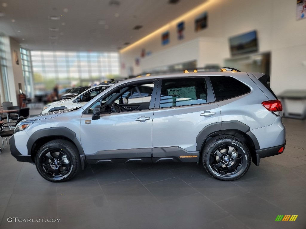Ice Silver Metallic 2022 Subaru Forester Wilderness Exterior Photo #144800539