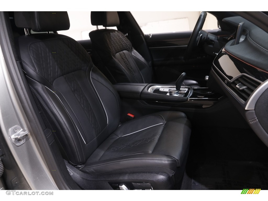 2021 7 Series 750i xDrive Sedan - Donington Grey Metallic / Black photo #18