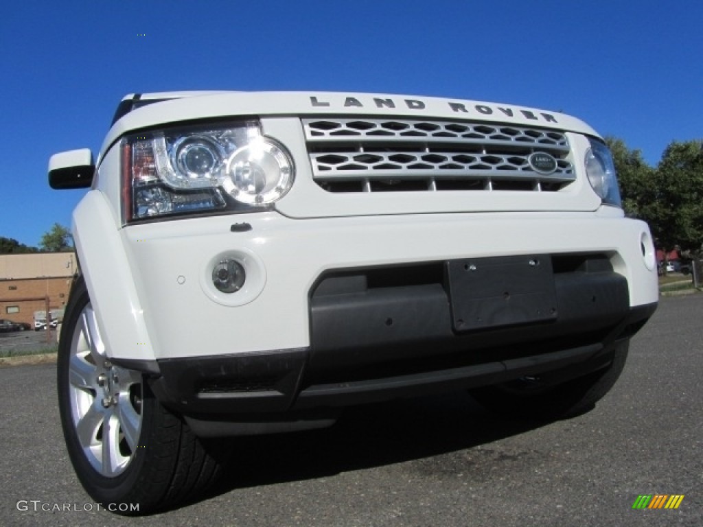2013 LR4 HSE LUX - Fuji White / Almond photo #2