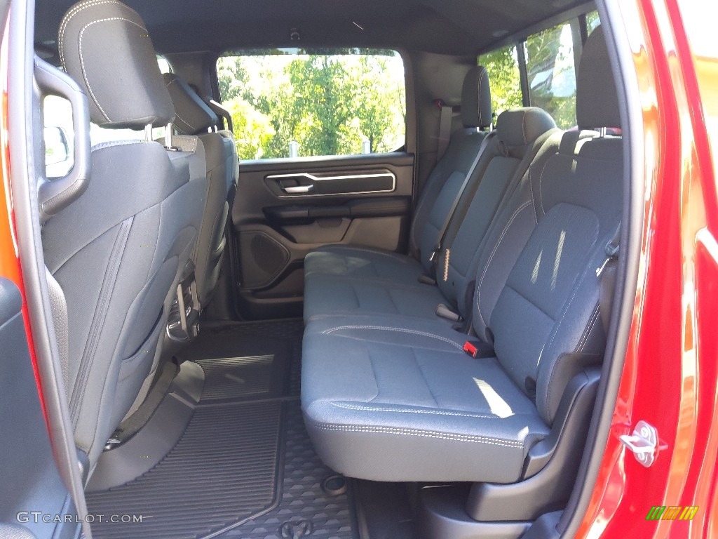 Black Interior 2021 Ram 1500 Big Horn Crew Cab 4x4 Photo #144800677